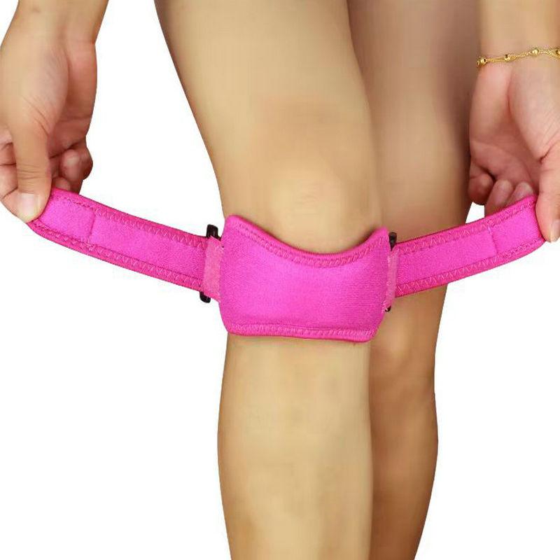 Knee Joint Brace Support Adjustable Breathable Sports Leg Knee Support Brace Wrap Protector Leg Compression Pad Hiking