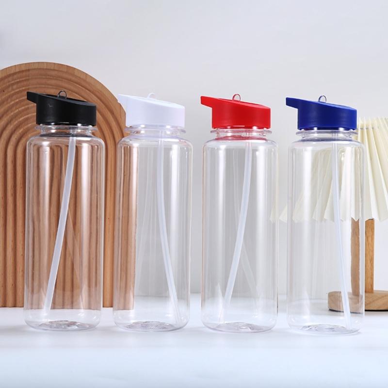 Convenient Large Straw Cup Convenient Cup with 1000ml Capacity Multifunctional Sport Water Bottle Water Cup