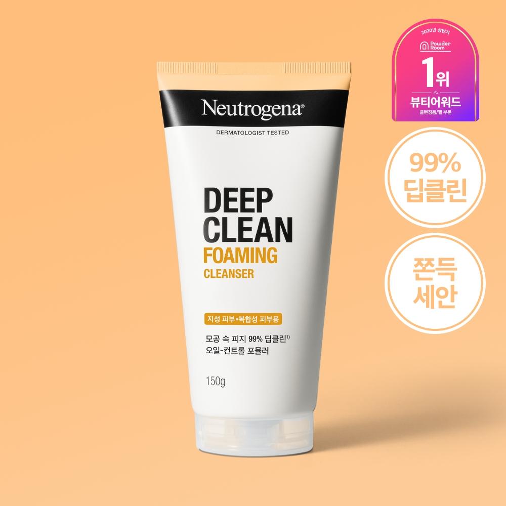 Neutrogena [fresh Refreshing Deep Clean] Neutrogena Deep Clean Foaming Cleanser 150g