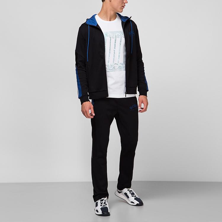 HUGO BOSS Sweatshirts Men's Black Hooded Moderate Regular 50430548-001