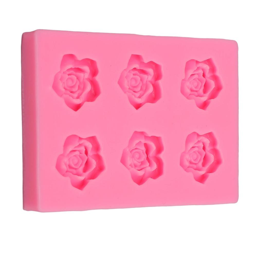 Multi Purpose Silicone Baking Tray Easy Model Removal Flower Fondant Mold For Baking Enthusiasts