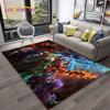 Tappeto HD Classici di Dota2 per Giocatori, Tappeto per Casa Soggiorno Camera da Letto Divano Zerbino Decorazione, Tappeto per Area Giochi Bambini Tappetino Antiscivolo