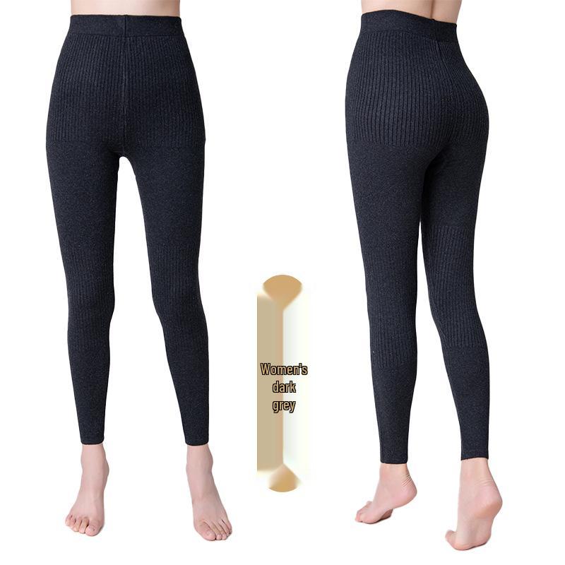 Unisex Wool Knit Slim-Fit Warm Leggings