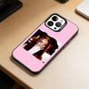 Singer DLR-De La Rose  Phone Case For iPhone 17,16,15,14,13,12,11 Plus,Pro Max,XS,Colorful Silver Phone case Funda Cover