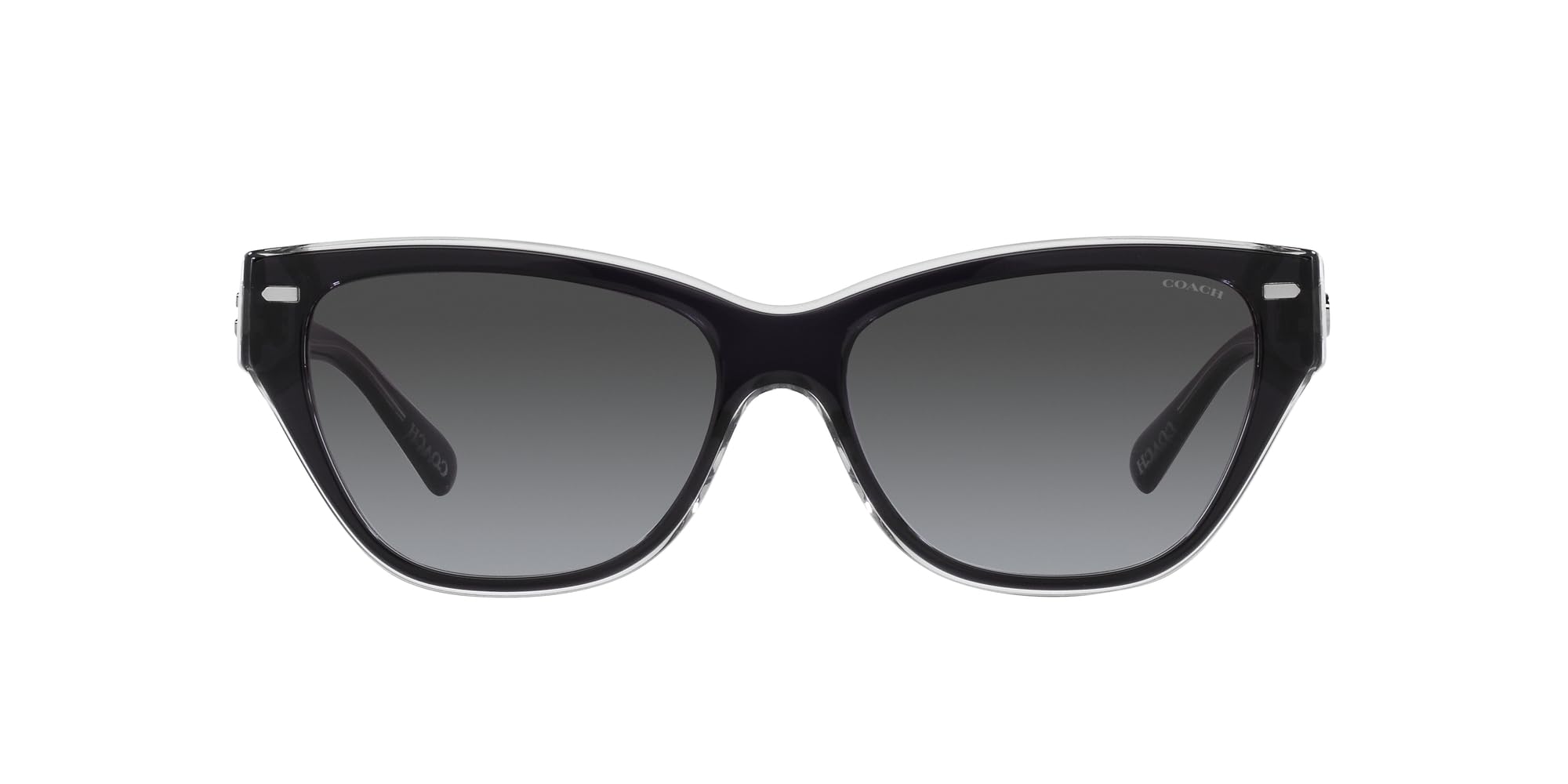 

Сонячні окуляри HC8370F CH660 СІРИЙ ГРАДІЄНТ лінза 56 [Coach] ЧОРНА/ПРОЗОРА оправа/СІРИЙ