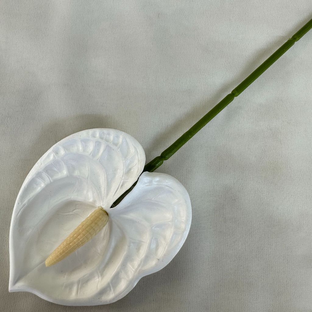Anthurium Andraeanum Linden Fake Flower Diy Decoration For Modern Interior And Events