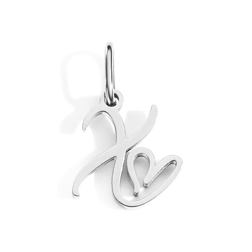 Gold-Plated Stainless Steel Alphabet Pendants for DIY Necklaces – Colorfast Jewelry Charms