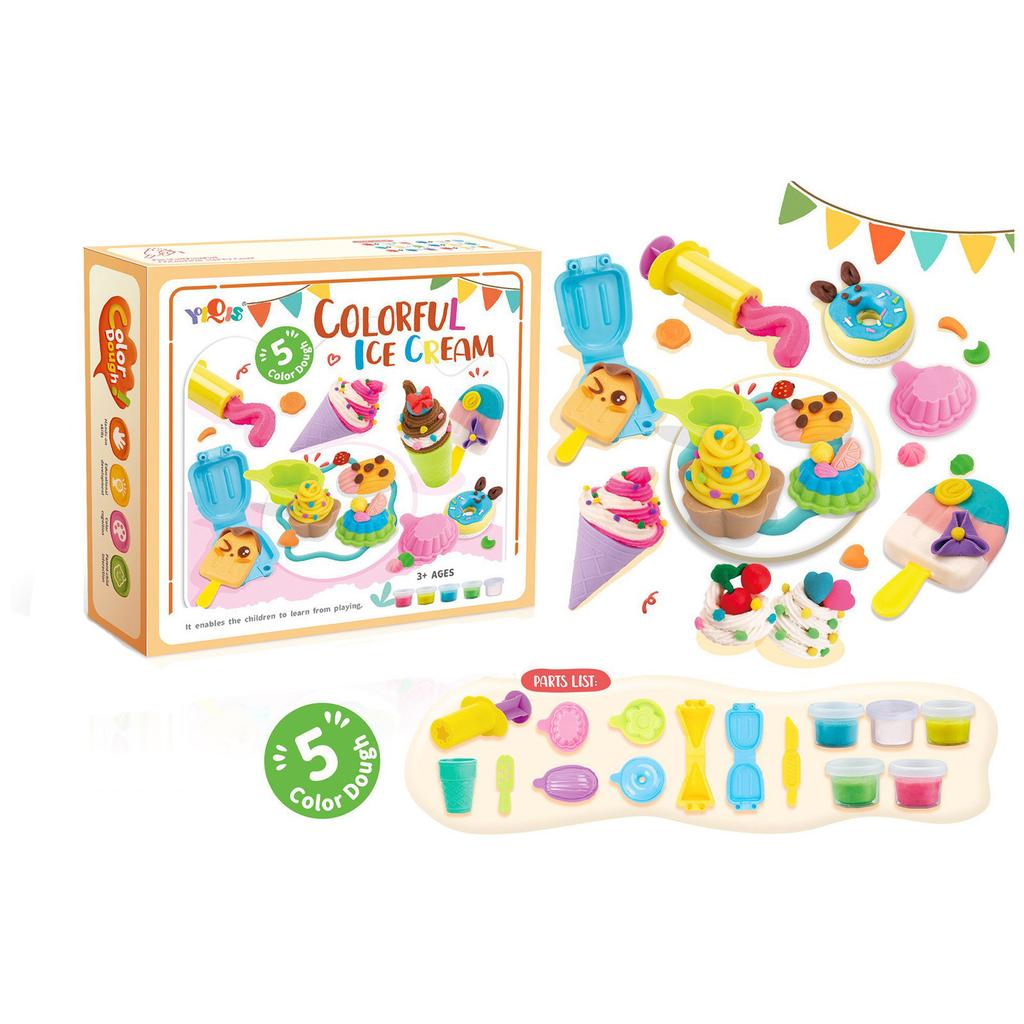 5 Color Simulation Handmade Toy Set Children's Handmade Gift