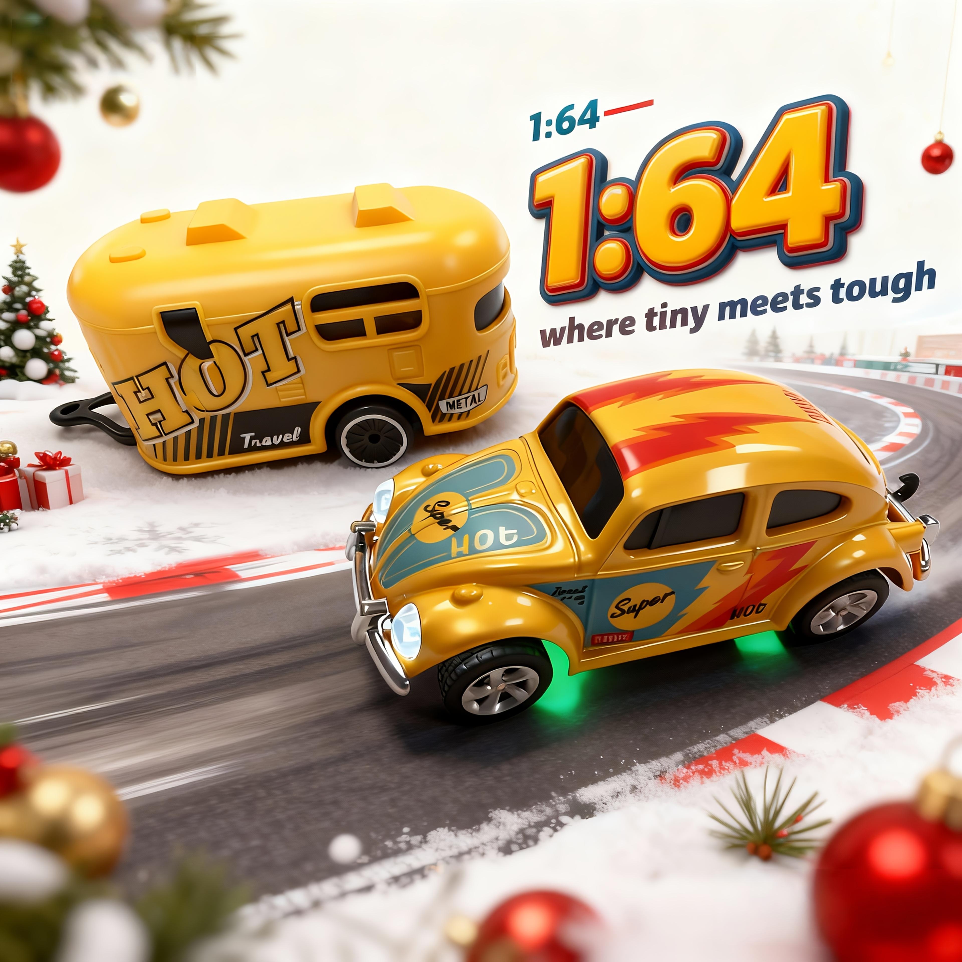 2026 New Wireless Mini Beetle Alloy Remote Control Car Small Mobile Phone Remote Control Model Car Toy Children S Holiday Gifts