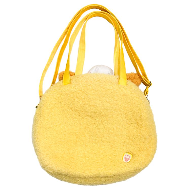 New Disney Plush One Shoulder Handbags Women's Yellow 400051612137