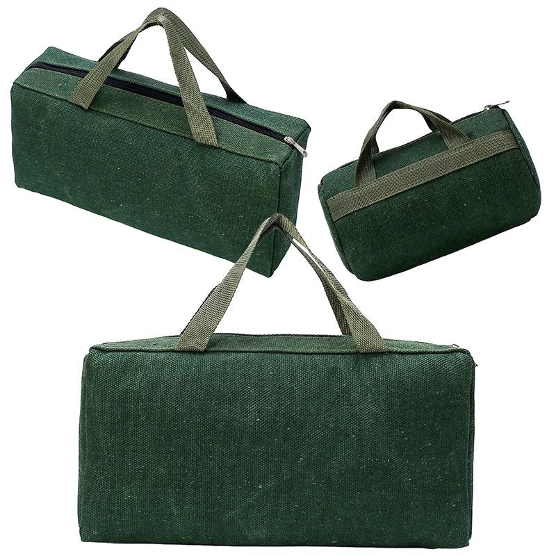 Werkzeugtasche aus Canvas mit großer Kapazität für Schraubendreher & Reparaturwerkzeuge