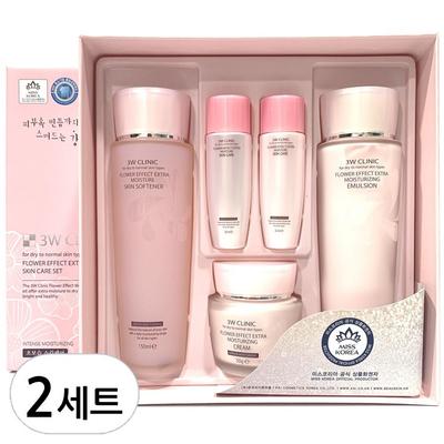 [3W Clinic] Effet Fleur Extra Hydratant Lot de 3, 2 Lots