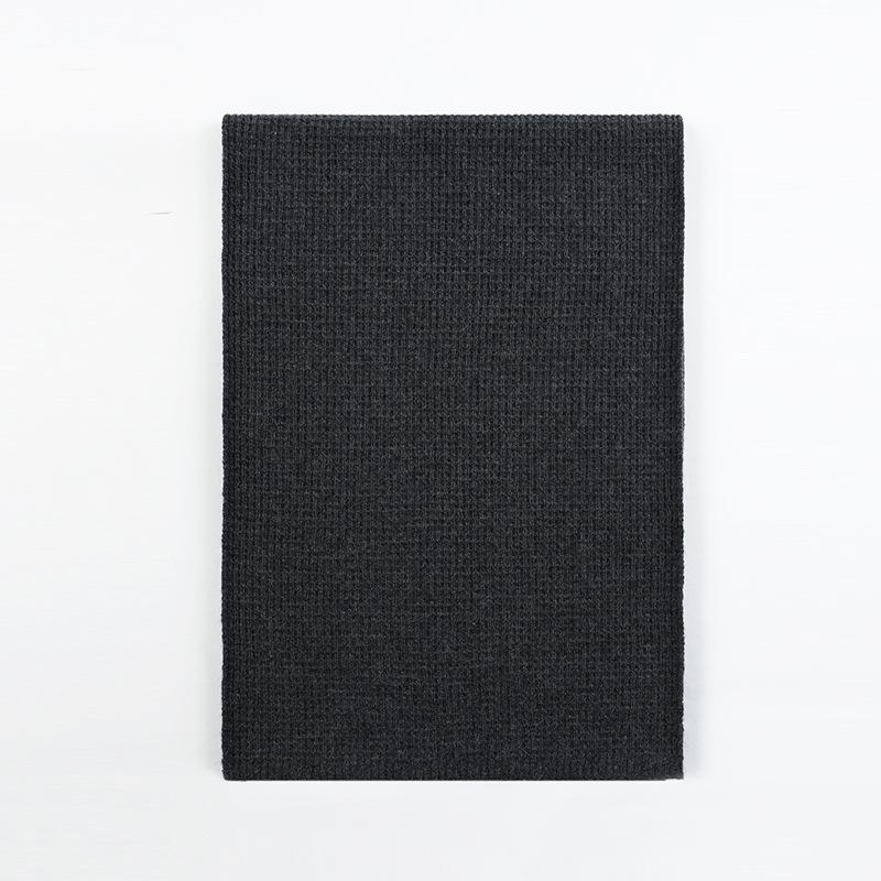 

Мужской кашемировый шарф бизнес-модный тренд легкий 2025 вязаный кашемировый шарф осень и зима теплый длинный шарф 180cm темно-серого