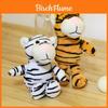 Portachiavi Peluche Anno della Tigre con Imbottitura Morbida in Cotone per Portafortuna e Decorazione Borsa