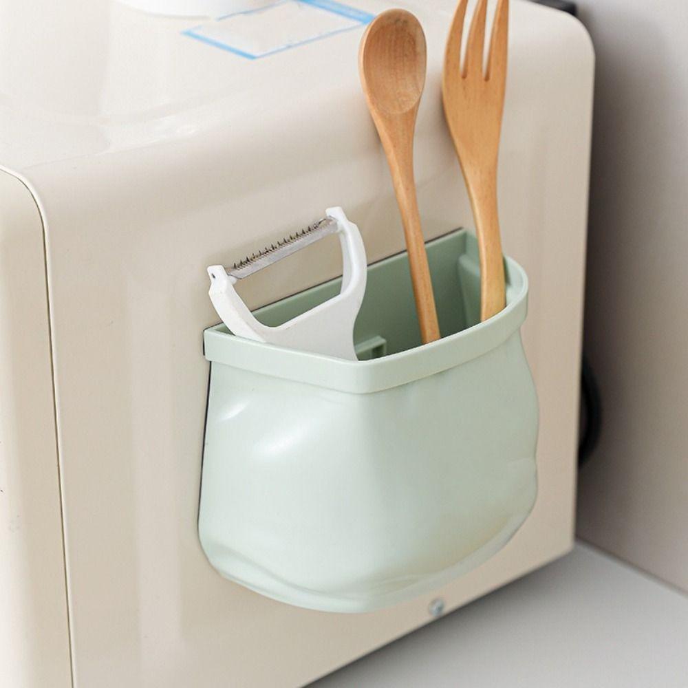 Multi-Purpose Refrigerator Organizer Plastic Wall Hanging Storage Box  Kitchen Use