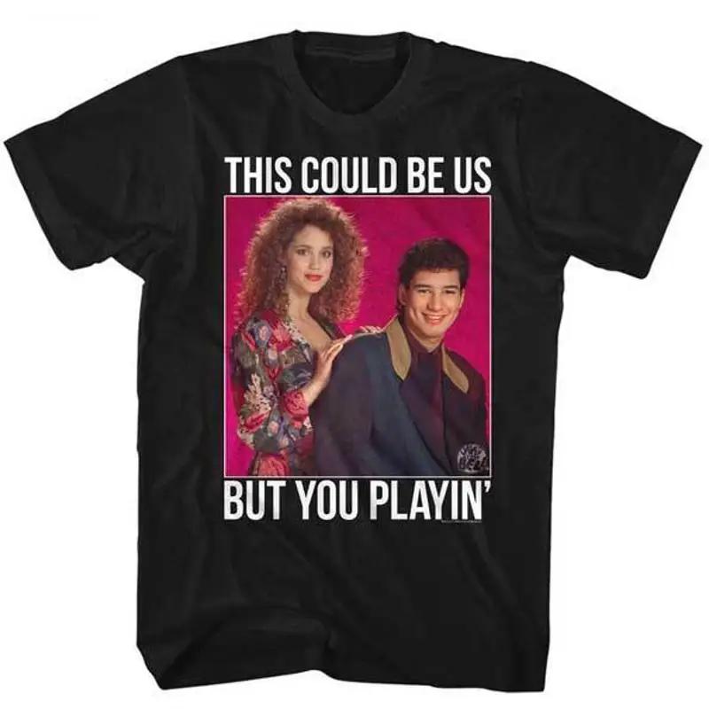 

Saved By The Bell Jessie Slater This Could Be Us But You Playin Men s T Shirt 5XL різнокольоровий