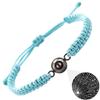 Multipurpose Mattes Stone Bracelet with I Loves You in 100 Languages Portable for Expressing Loves on Special Days