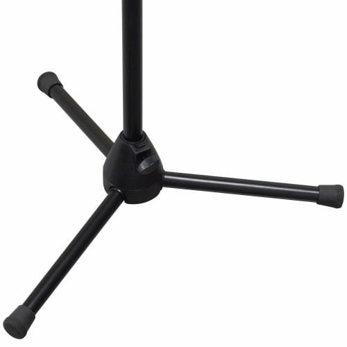 Kikutani MS-120B Straight Microphone Stand, Maximum Height 170cm, Includes Microphone Holder and Carrying Bag