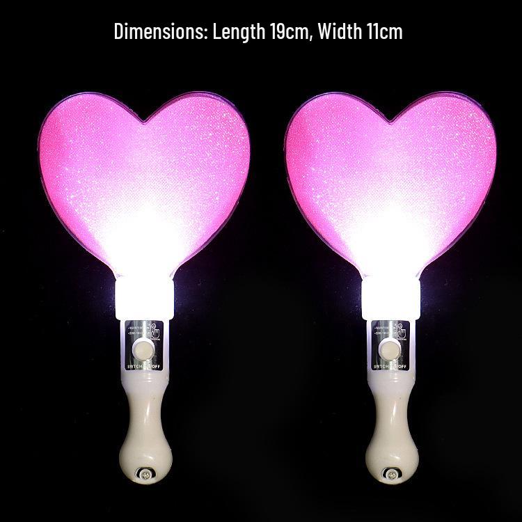Luminous Five-Pointed Star Stick Toy for Concerts and Advertising