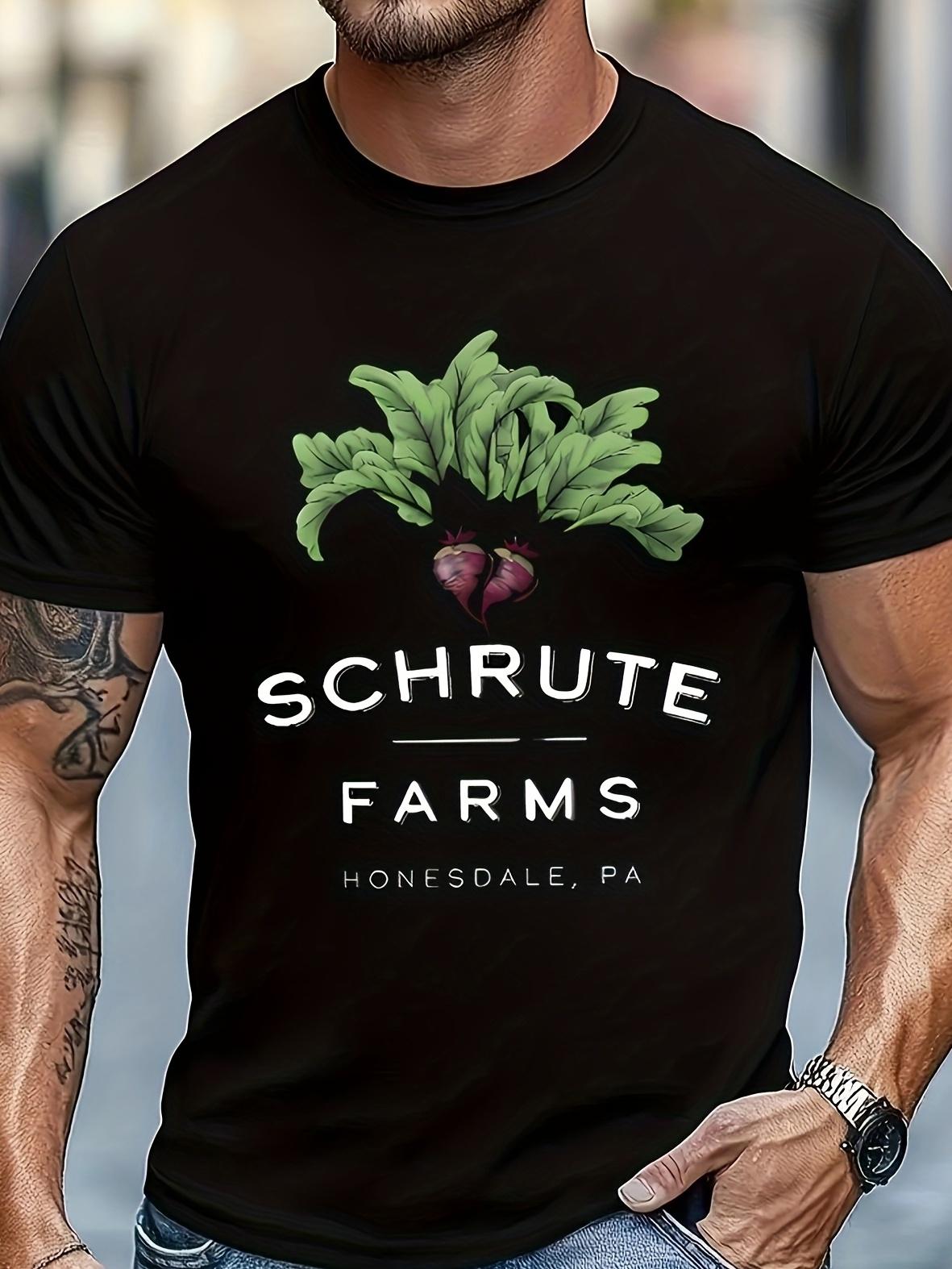 SCHRUTE FARMS Graphic T-shirt - Beet & Greens Print XXXL