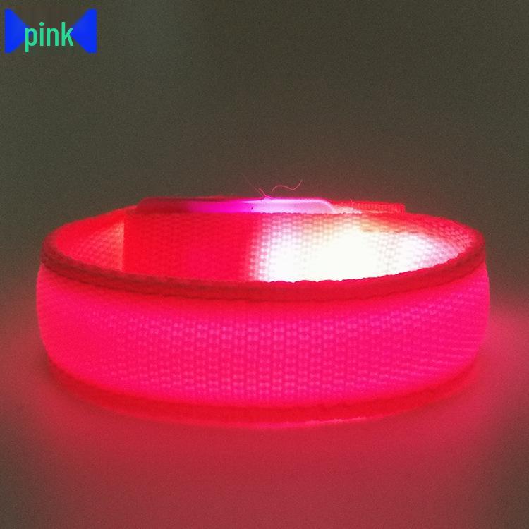 Customizable LED Fluorescent Flashing Wristband - Event Cheering Gift