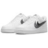 New Nike Air Force 1 Low '07 Spray Paint Swoosh White Black Grey FD0660-100