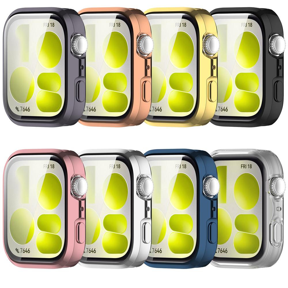 TPU Protection Case Shockproof Cover For Huawei Watch Fit 5 / 5proTransparent Case For Huawei Fit 5 / 5 Pro Smartwatch Shell Frame Accessories