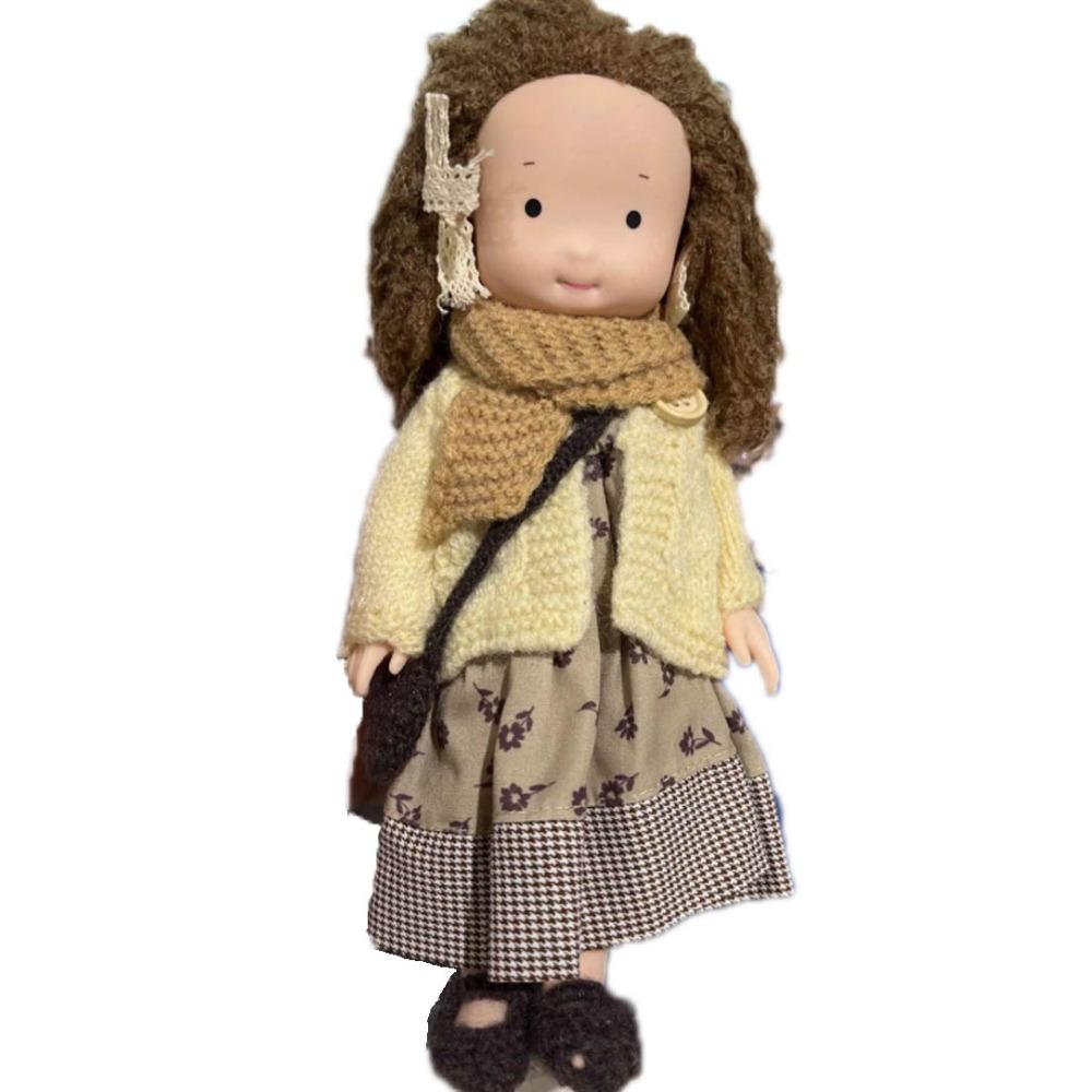 Native Waldorf Doll Kawaii Handmade Doll Toy Kids Toy Cartoon Plush Stuffed Doll  Children's Gift