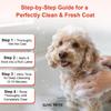 GJYC PET Curly & Wavy Coats Dog Shampoo Detangles Defines Curls Moisturizes Gentle