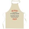 Tablier de cuisine - Planetee Une Pascale Aussi Géniale - Impression Bretonne - Coton résistant - Imprimé en France