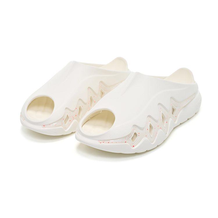RIGORER Shark 3 EVA Slide Slippers Unisex White Red Z325160508-5