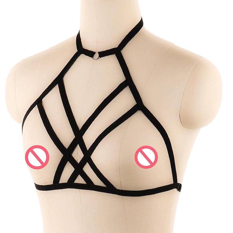 Sexy Schleife Oberschenkel Bein Gurt Strumpfhalter, Verstellbares Gothic Hüftgeschirr für Halloween Valentinstag Kostüm