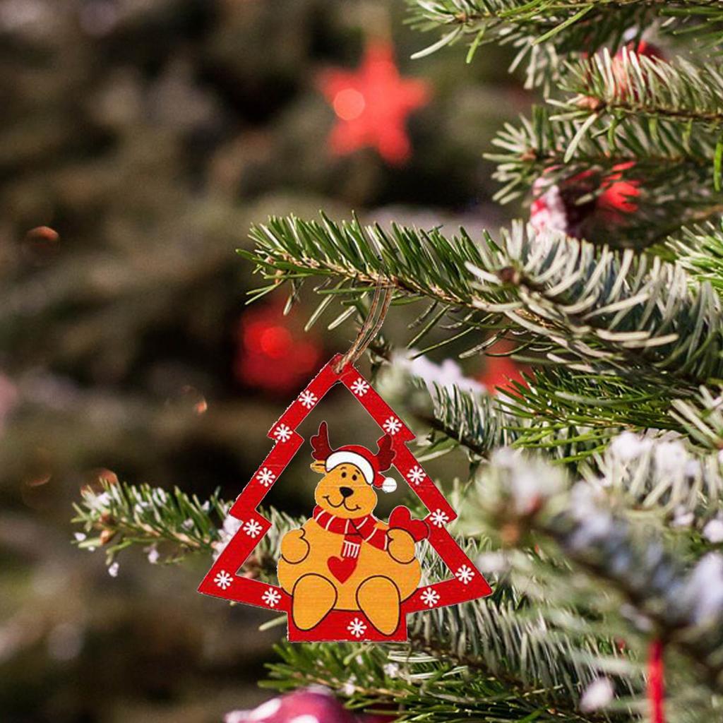 Christmas Ornaments Christmas Tree Wooden Doors And Christmas Tree Pendants