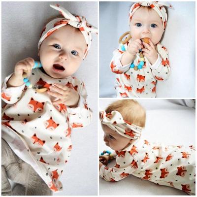 baby girl fox outfit