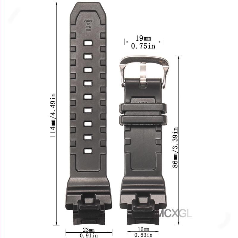 BGA-2300 Watch Strap For Casio Baby-g BGA-230 Sport Waterproof Watchband BGA230 Bracelet Accessories