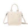 Niche Design Genuine Leather Tote Bag Women's Cowhide Sugar Bag Fashion Crossbody Handbag