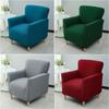 Jacquard Tub Sofa Cover Stretch Spandex Club Couch Slipcovers Elastic Single Armchair Covers For Study Bar Counter Living Room