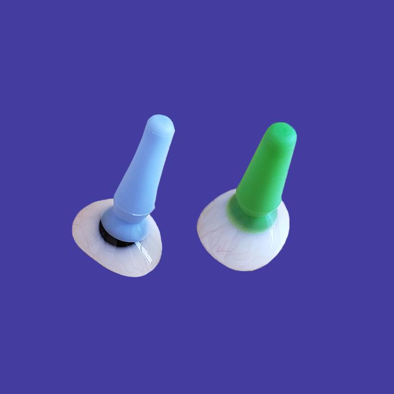 Soft Silicone Embedding Eyeball Protector Cover With Absorber Ocular Shield For Blepharoplasty Instruments Ophthalmic Surgery
