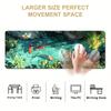 Grand Tapis de Souris Gaming Poisson Koi Caoutchouc Antidérapant Bord Cousu Bureau Travail Esports Cadeau pour Joueurs Accessoires de Bureau