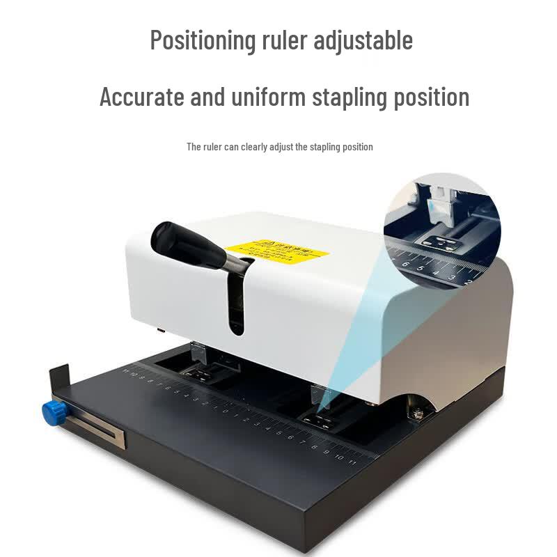 Huijin 25H Automatic Twin-Head Electric Stapler CN Plug (adapter Included)