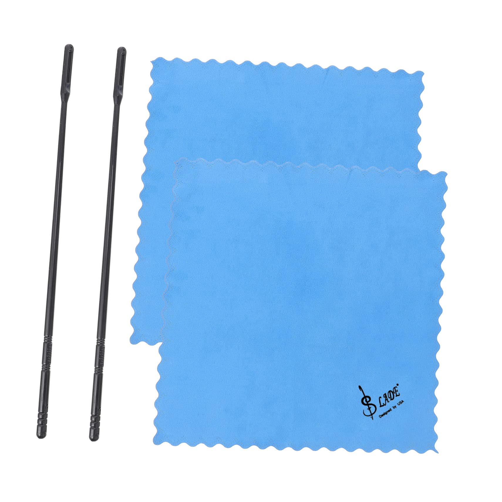 

SEWACC 1 Set Flute Cleaning Kit, Guitar Set, Microfiber Cleaning Cloth, Flute Cleaning Cloth, Flute Care Products, Microfiber Polishing Cloth