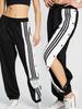 [USED] Adidas Adibreak BLACKPINK Track Pants, Black and White, Size S, Unisex