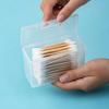 Portable Travel Medicine Box Cotton Swab Holder Case Detal Floss Jewelry Box