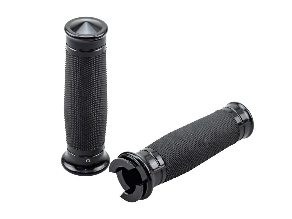 Kijima HD-04798 Bike Grip, Metra, Left and Right Set, Sportster S ('21-)/Nightstar ('22-)