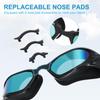 PATIKIL Unisex Polarized Swim Pool Swimming Sun for and with Storage Goggles, Anti-Fog Goggles, Protection, Men, Women, Adults, Teenagers, Box,