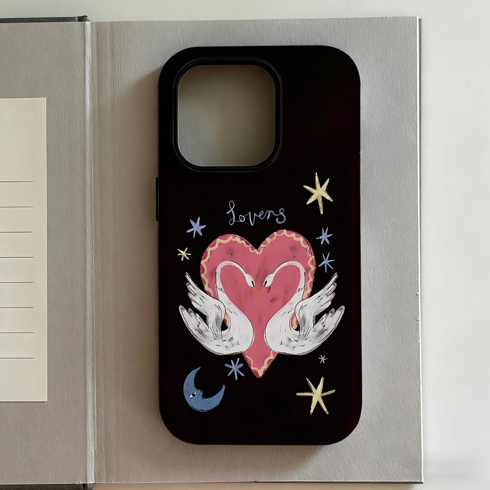Luxury Y2K Style Butterfly Phone Case for iPhone 17 16e 16 15 14 13 12 11 X XS XR XSMAX 7 8 Air Pro Max Plus Luxury Double-layer