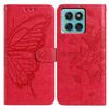 For Motorola Edge 60 Fusion 5G Case Butterfly Imprinted Wallet Stand PU Leather Flip Phone Cover with Strap