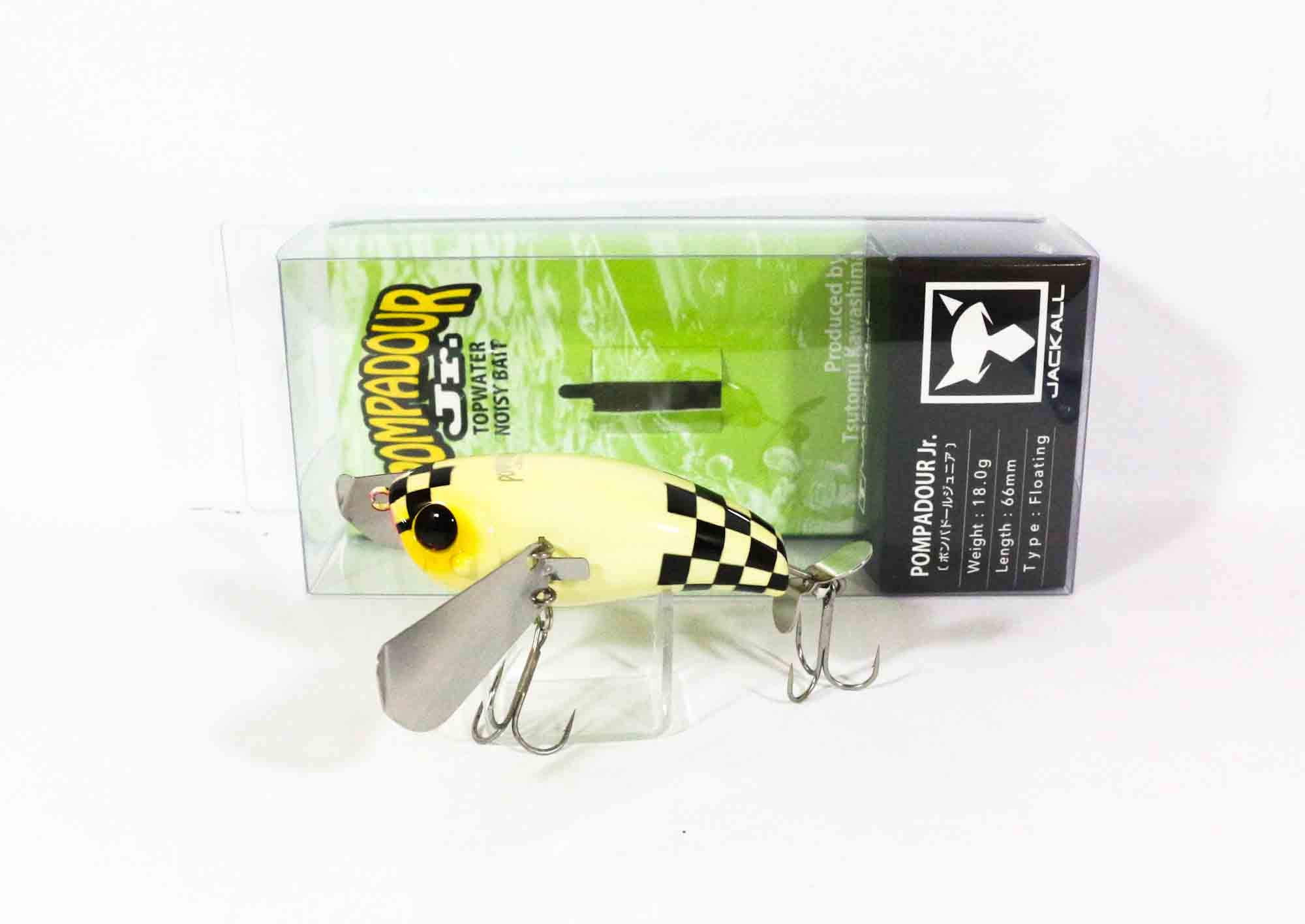 JACKALL Pompadour Bone Checker 18г 66мм Jr.