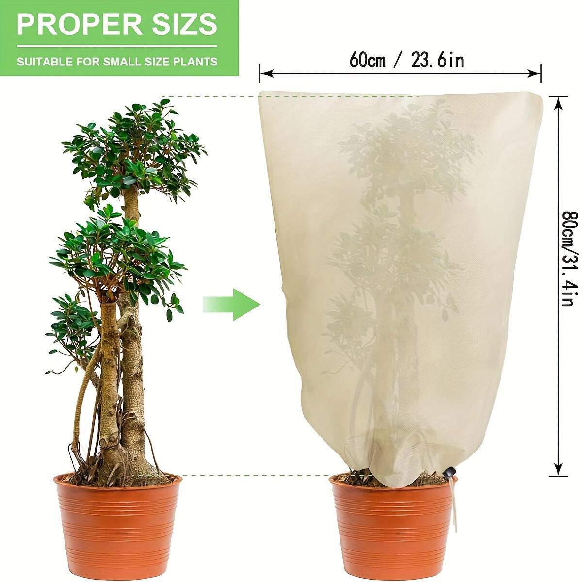 

ThickenedPPPlant Warm Cover Winter Outdoor Cold Protection Artifact Potted Plant Protective Cover Gardening Supplies
