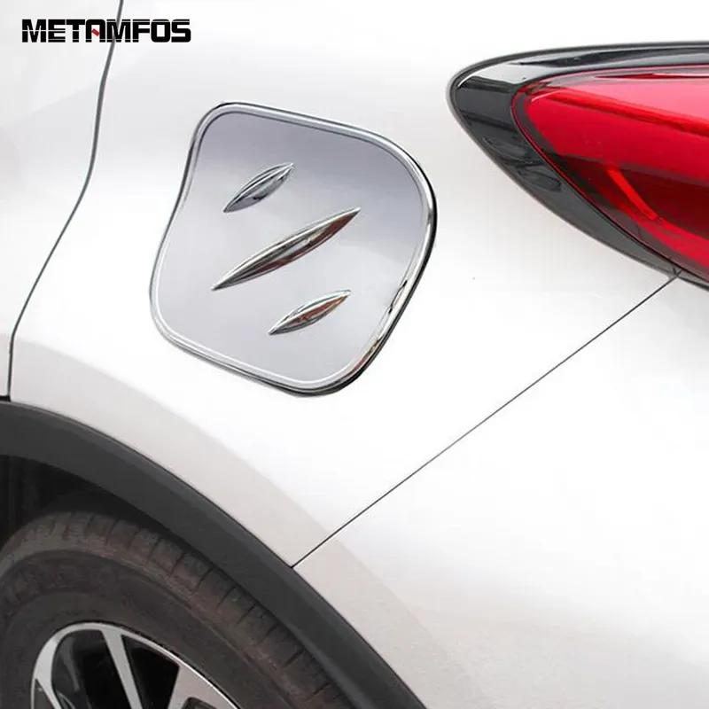 Accessories For Toyota CHR C-HR 2016-    Carbon Fiber Fuel Tank Cap Oil Filler Cover Trim Decoration Sticker